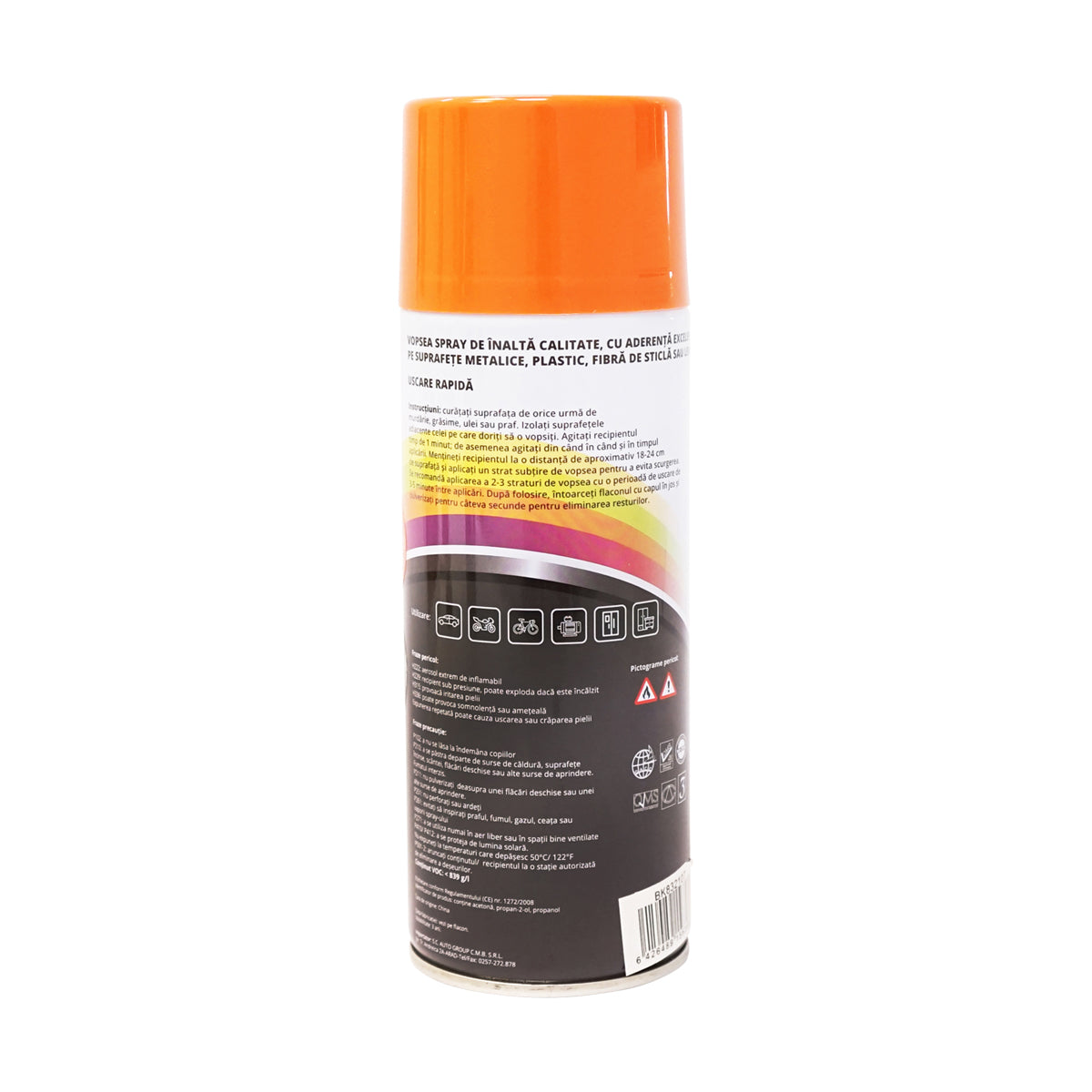 Autófesték spray narancs 2107 Amazone narancs rozsdás narancs 450ml MAGIC