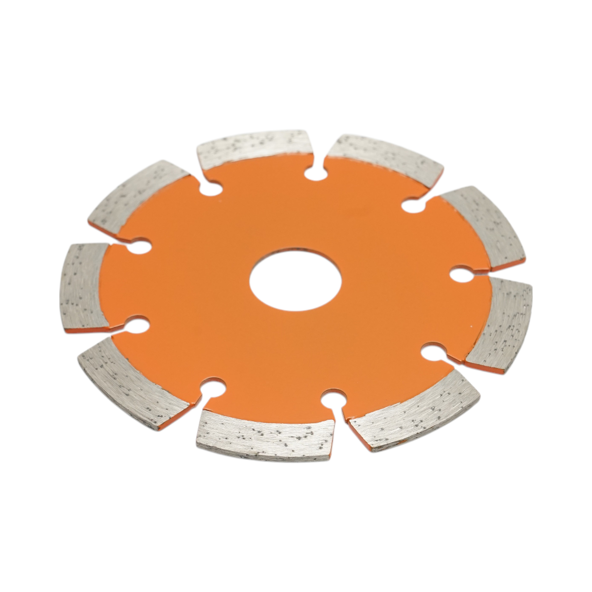 Gyémánt szegmentált tárcsa 115x22.23mm, szegmens 10mm téglához, betonhoz, falazathoz, falazathoz, csavarokhoz, kőhöz Breckner Germany