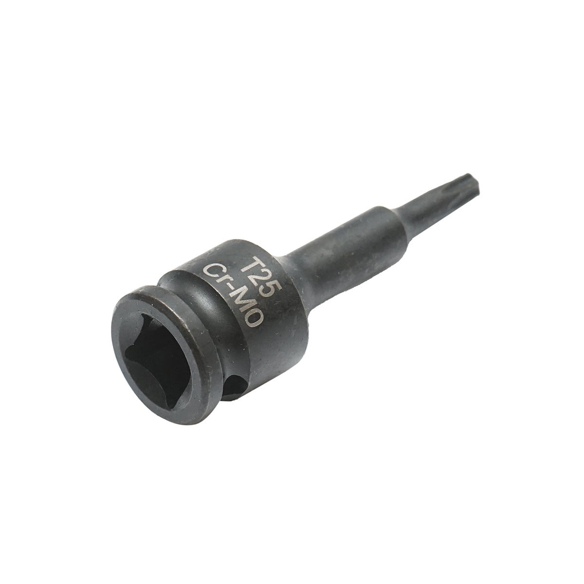 T25 torx ütőcsavarkulcs, 60 mm, 3/8 négyzetes Cr-Mo