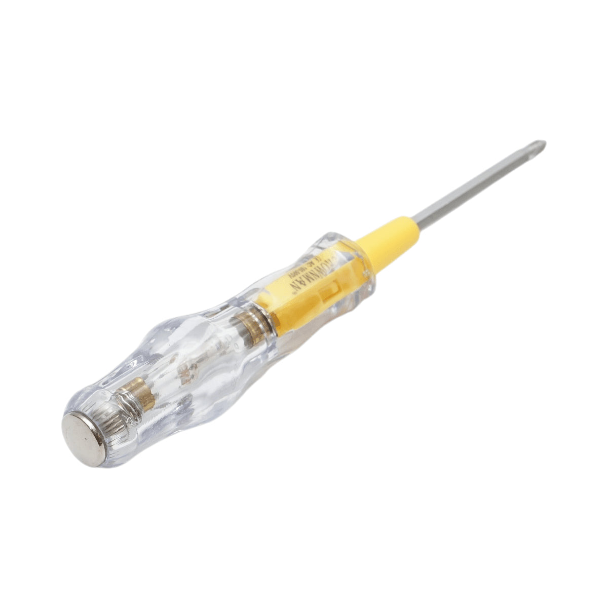 Csavarhúzó feszültségmérő 100-500 V AC, kettős fejű PH1/3,5x160 mm Cr-V Crownman