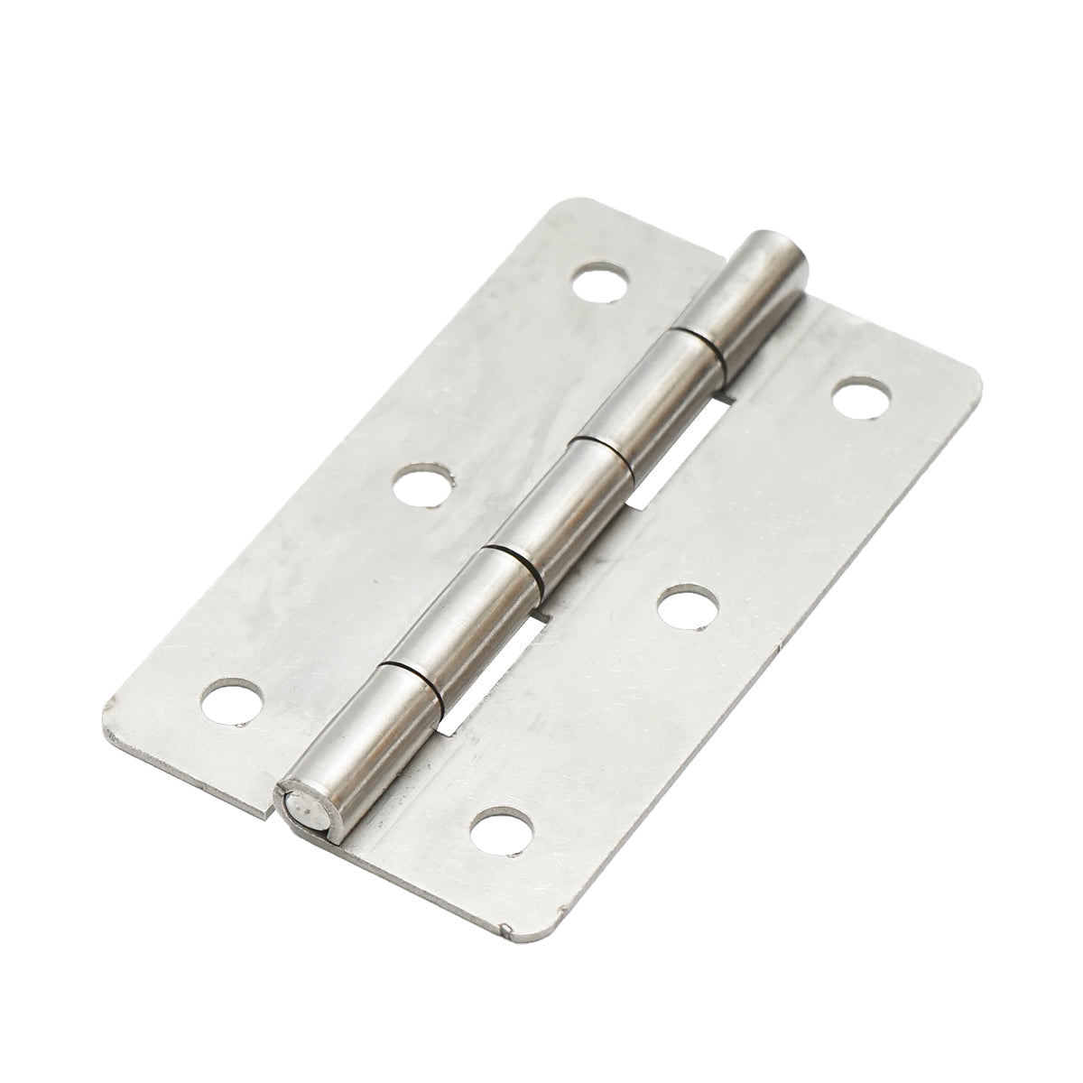 Rozsdamentes acél csuklópánt 70x40mm 6 lyukkal