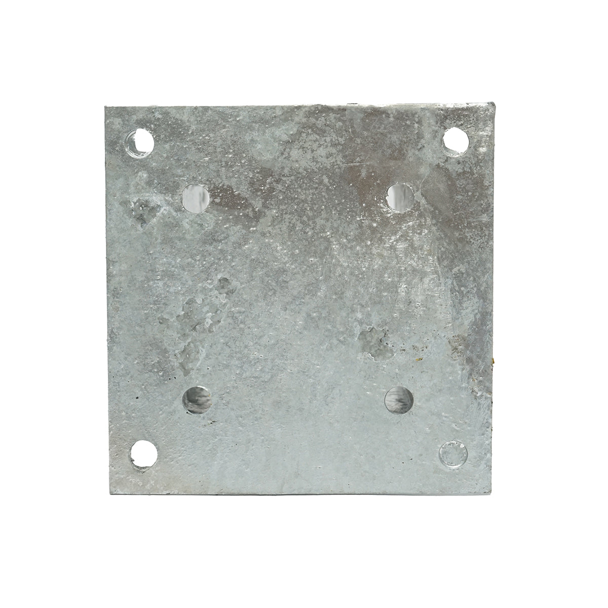 91x91x150mm-es négyszögletes oszlop tartója, horganyzott acélból