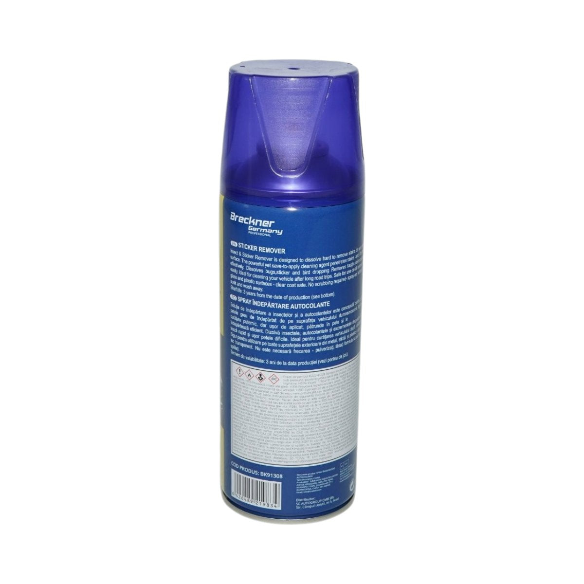 Matrica és címke eltávolító spray 450ml Breckner Germany