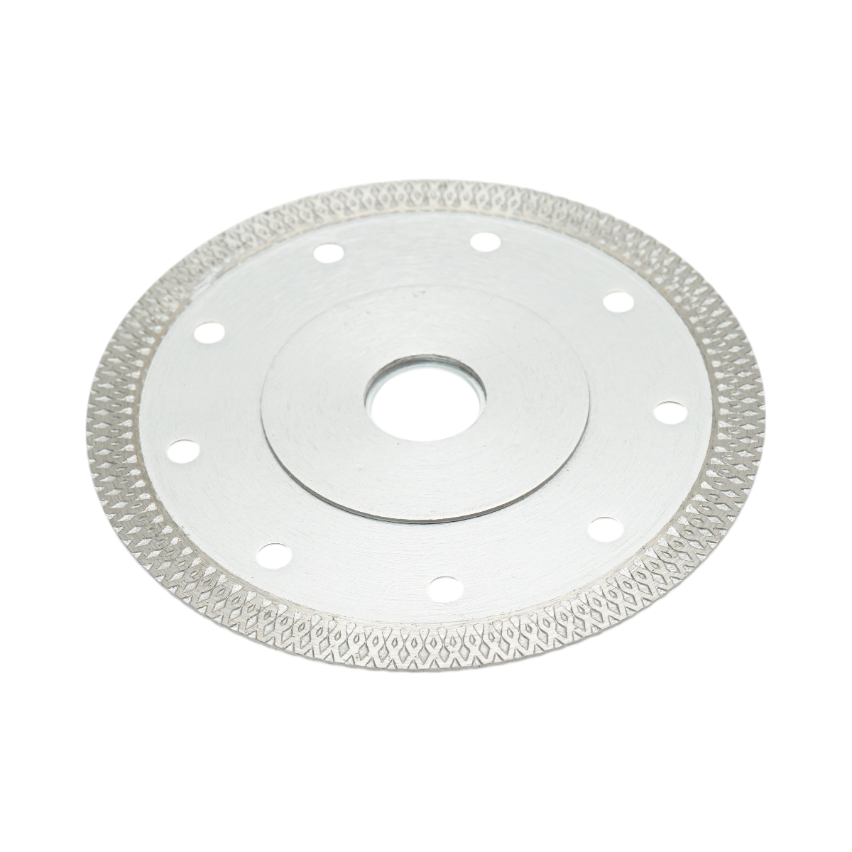 Gyémánt korong turbo folyamatos 125x1.5x22.23mm, nedves/száraz vágás kemény kerámia, gres, csempe Breckner Germany