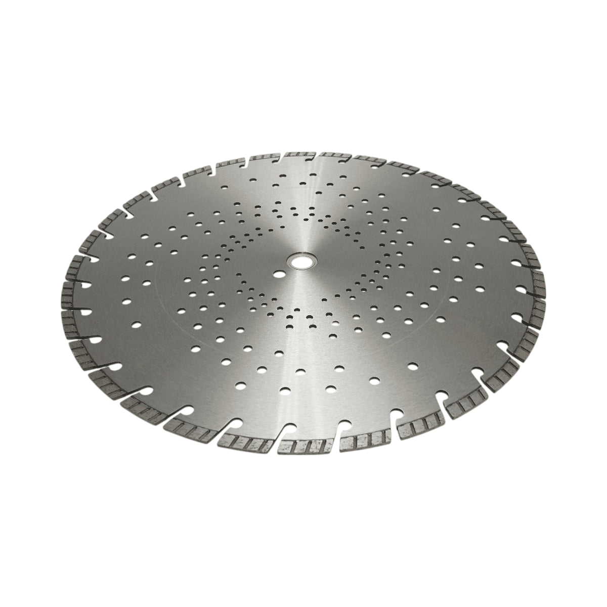 Turbó szegmentált gyémánt szegmentált tárcsa 450x30mm, szegmens 10mm vasbetonhoz, járdalapokhoz, betontömbökhöz, kemény kőhöz Breckner Germany