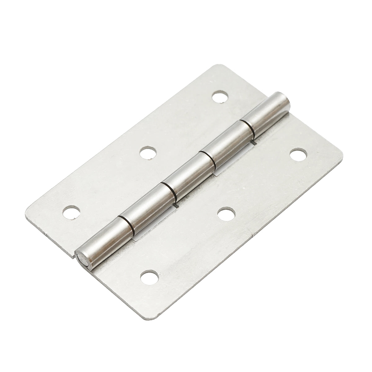 Rozsdamentes acél csuklópánt 80x50mm 6 furattal