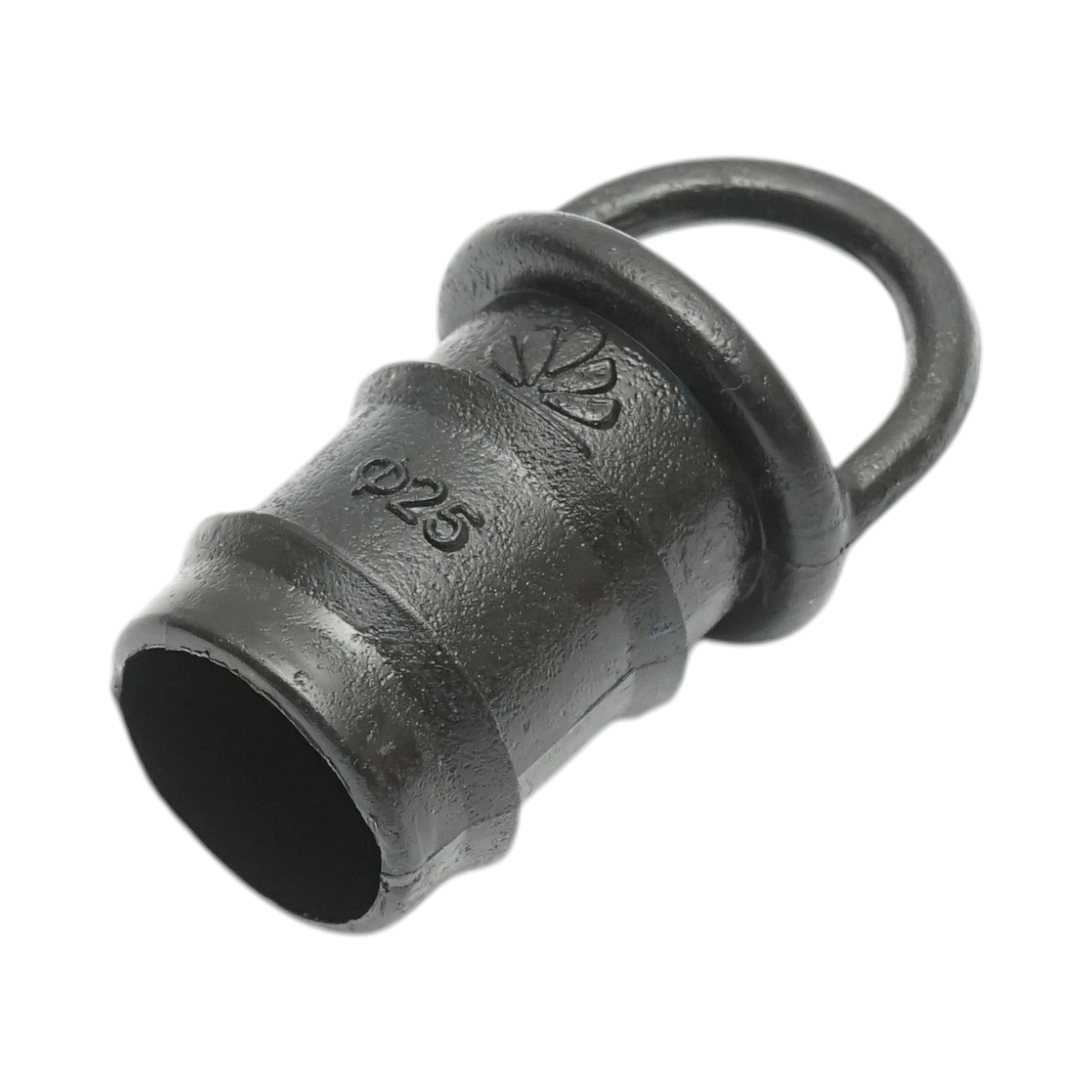 25mm csepegtetőcső dugó gyűrűvel öntözőrendszerekhez