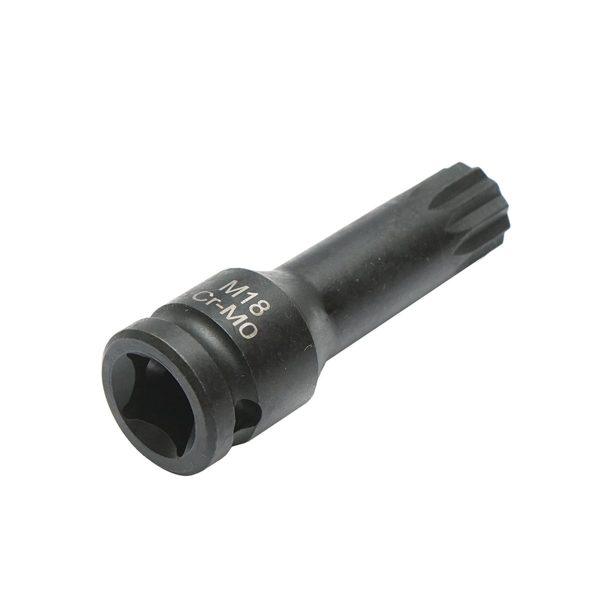 M18 spline ütőcsavarkulcs, 78 mm, 1/2" négyzetes Cr-Mo