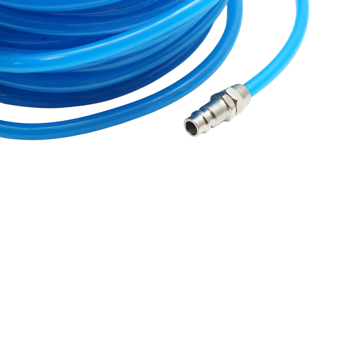 Kompresszor légtömlő 15m PU 5x8mm és univerzális gyorscsatlakozók