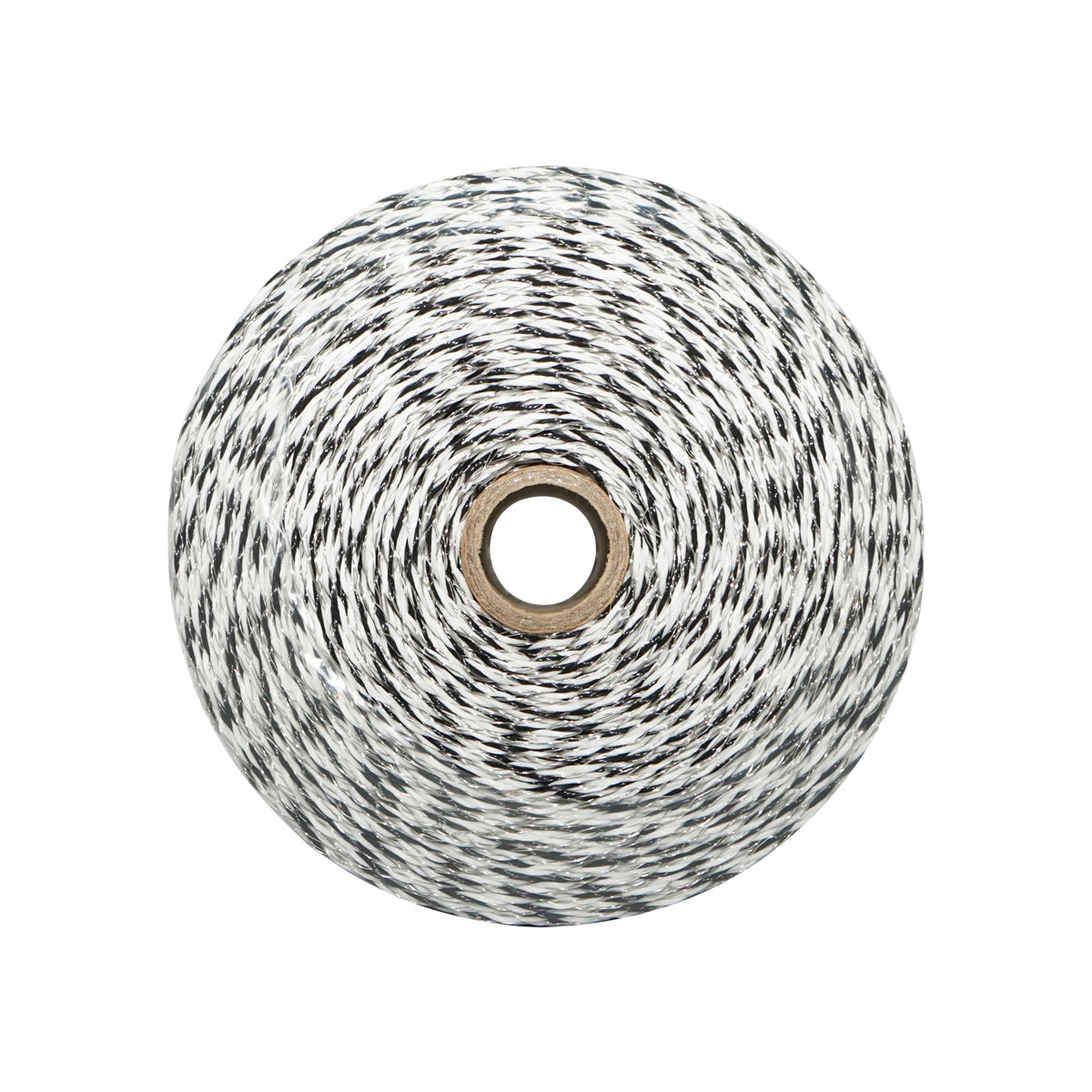 Fekete-fehér huzalszál 3mm 5x0.2mm rozsdamentes, 1x0.25 réz 0.4 Ohm/m, 500m elektromos kerítés Breckner Germany
