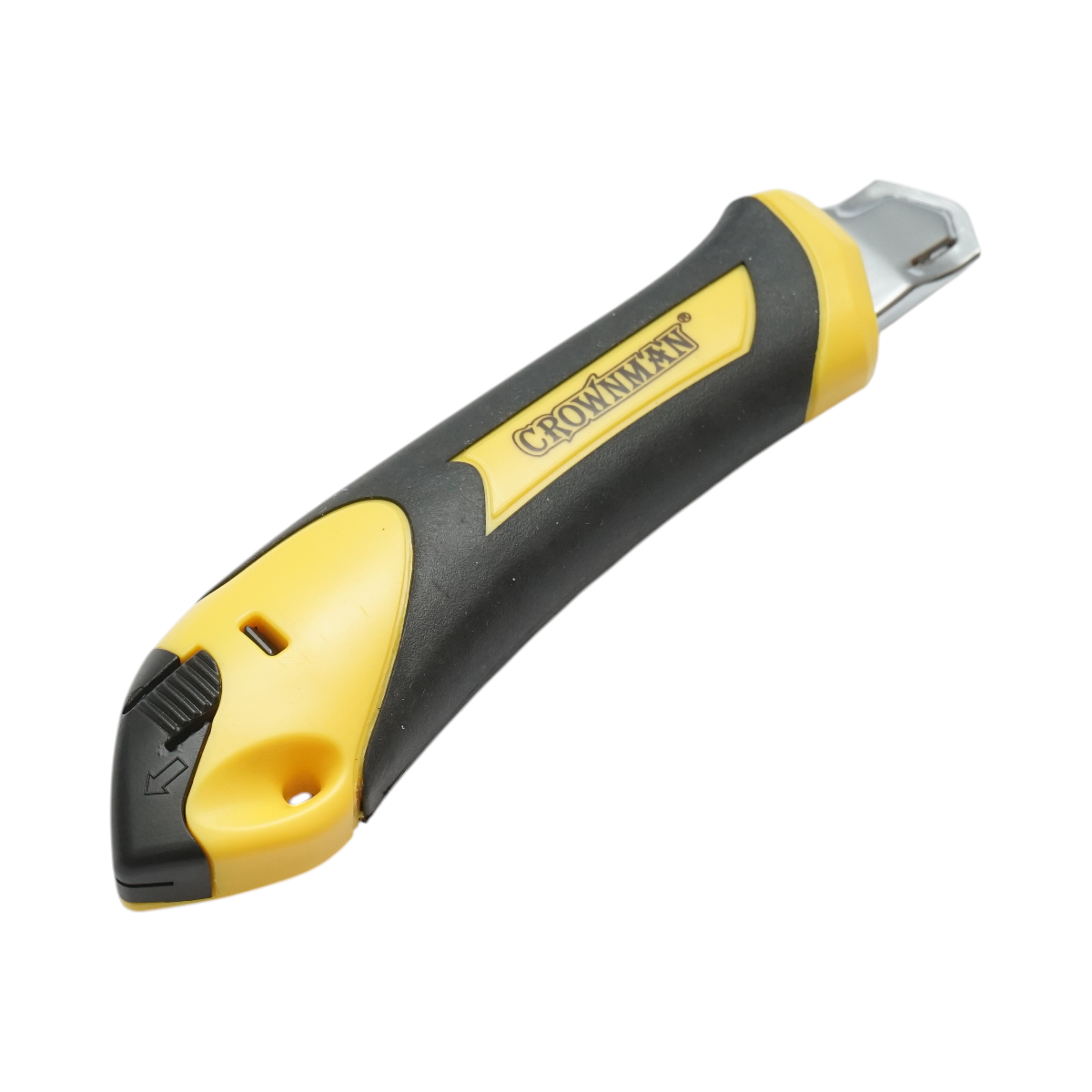Crownman professzionális vágókés 18mm SK5 acél pengével, ABS testtel és TPR markolattal