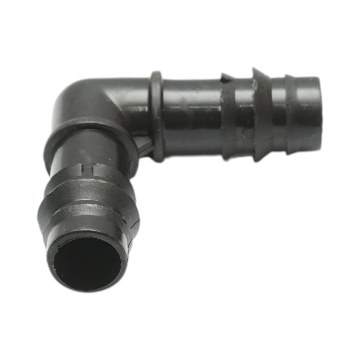 Csőkönyök, öntözőtömlő D16x16 mm 90 fokban