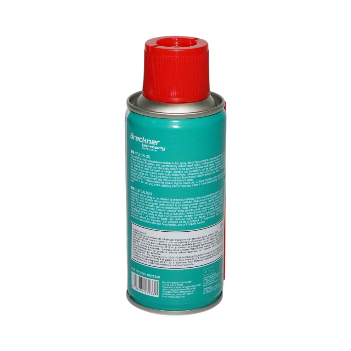 Spray sárga kenőolaj 100ml Breckner Germany