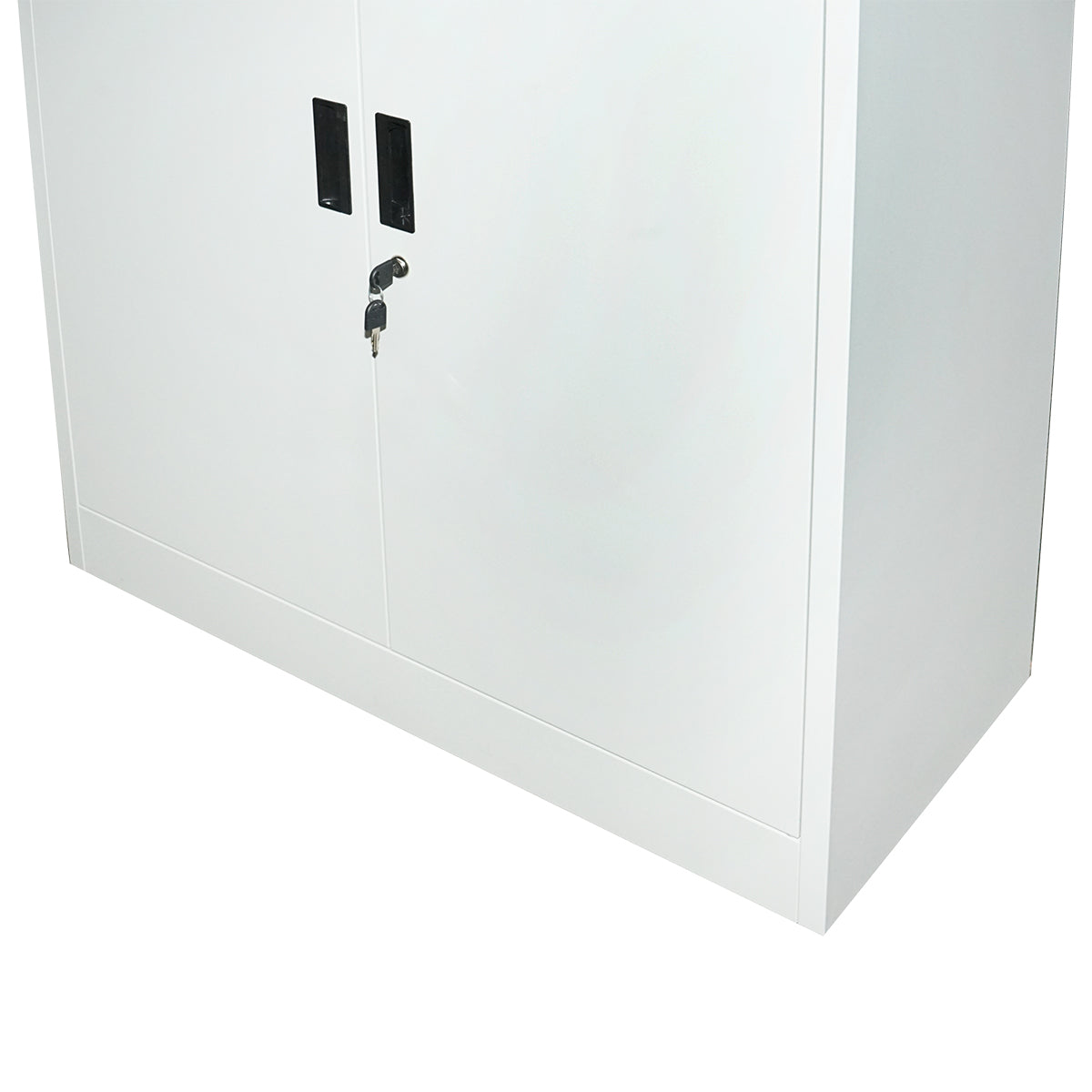 Fémszekrény 4 teljesen biztonságos ajtóval 1800x900x400mm