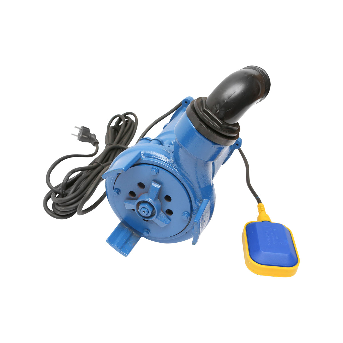 Merülő szennyvízszivattyú, merülő vízelvezető úszóval és darálóval 750W, 220V, áramlás 250L/min, H7m WQCD7-8-0.75F Breckner Germany