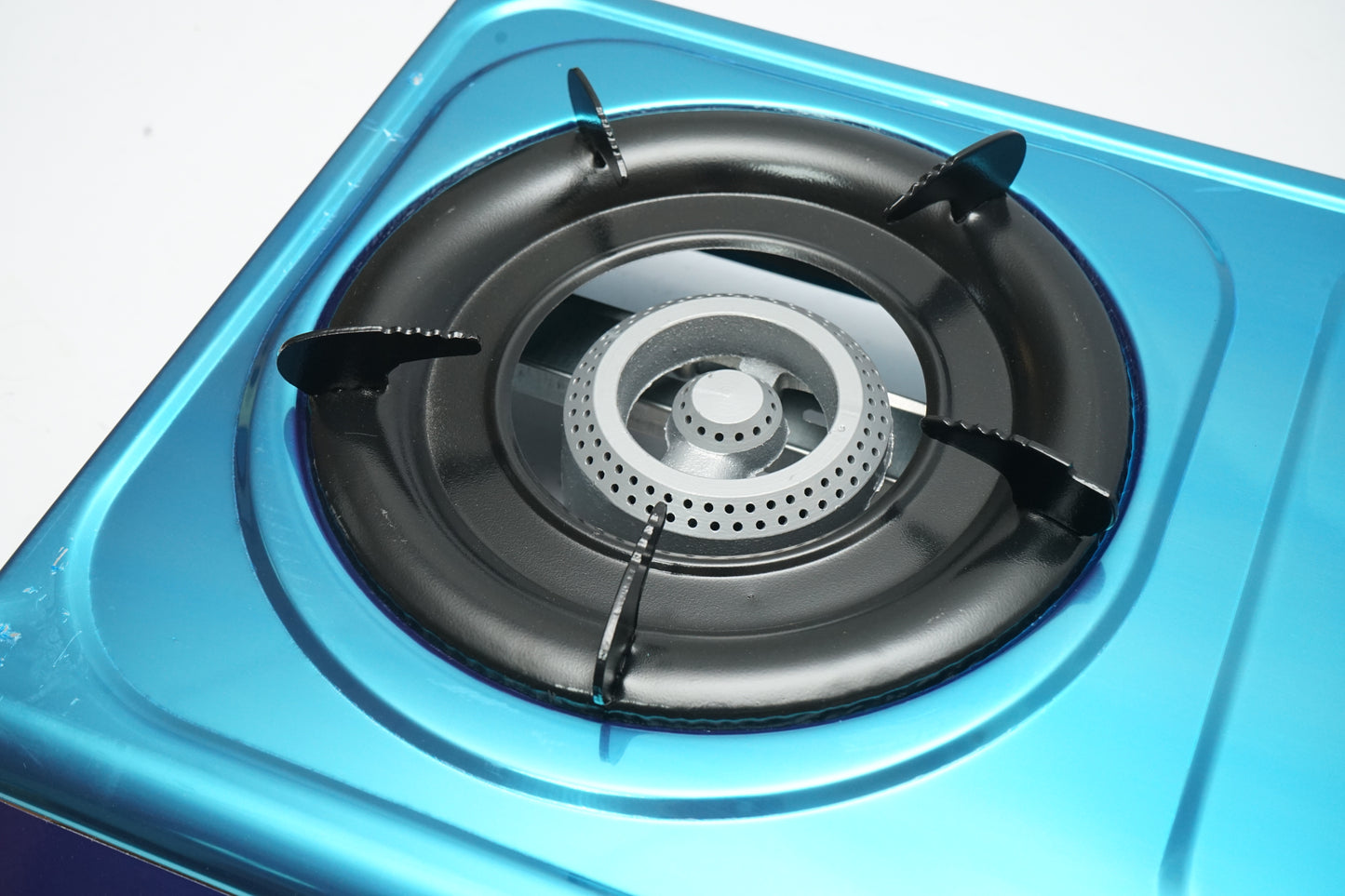 tűzhely, 2 égős öntöttvas 2.5KW 2.5KW rozsdamentes acél tűzhely, automata gyújtás 715x380x94mm Breckner Germany