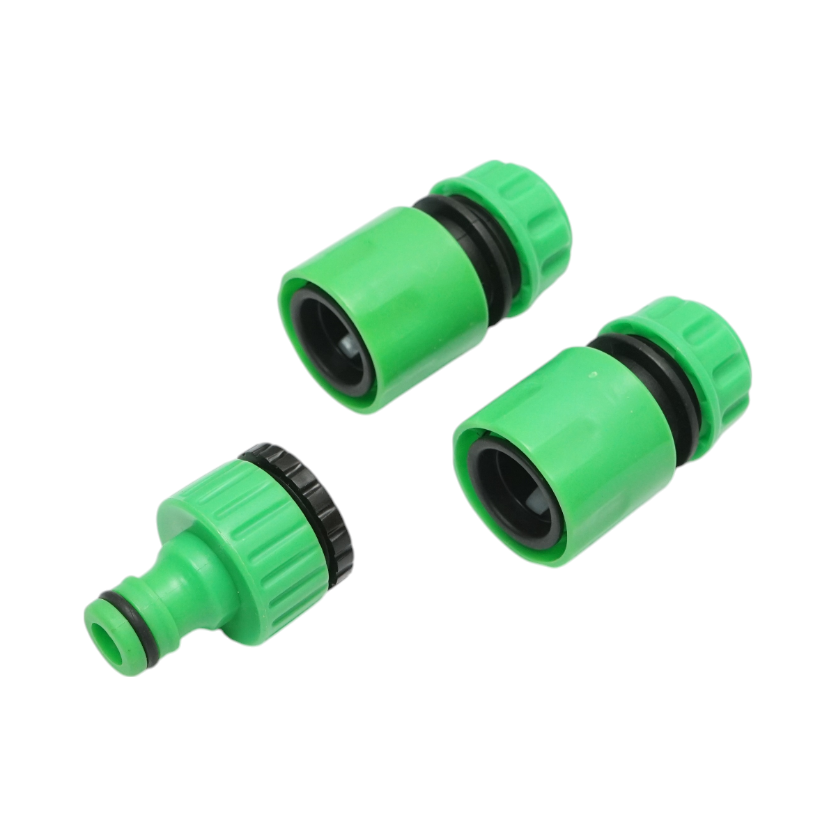 Állítható szórópisztoly készlet 7 módon, 2 csatlakozó 1/2, adapter 1/2-3/4 kerti tömlőhöz
