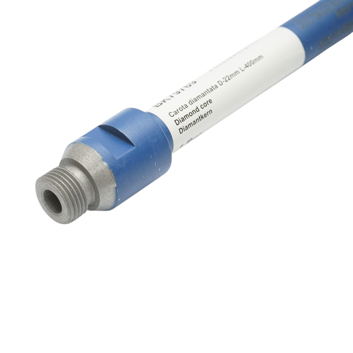 Gyémántmag 22x400mm, 1/2 GAS külső menet, nedves fúrás betonhoz, téglához Breckner Germany