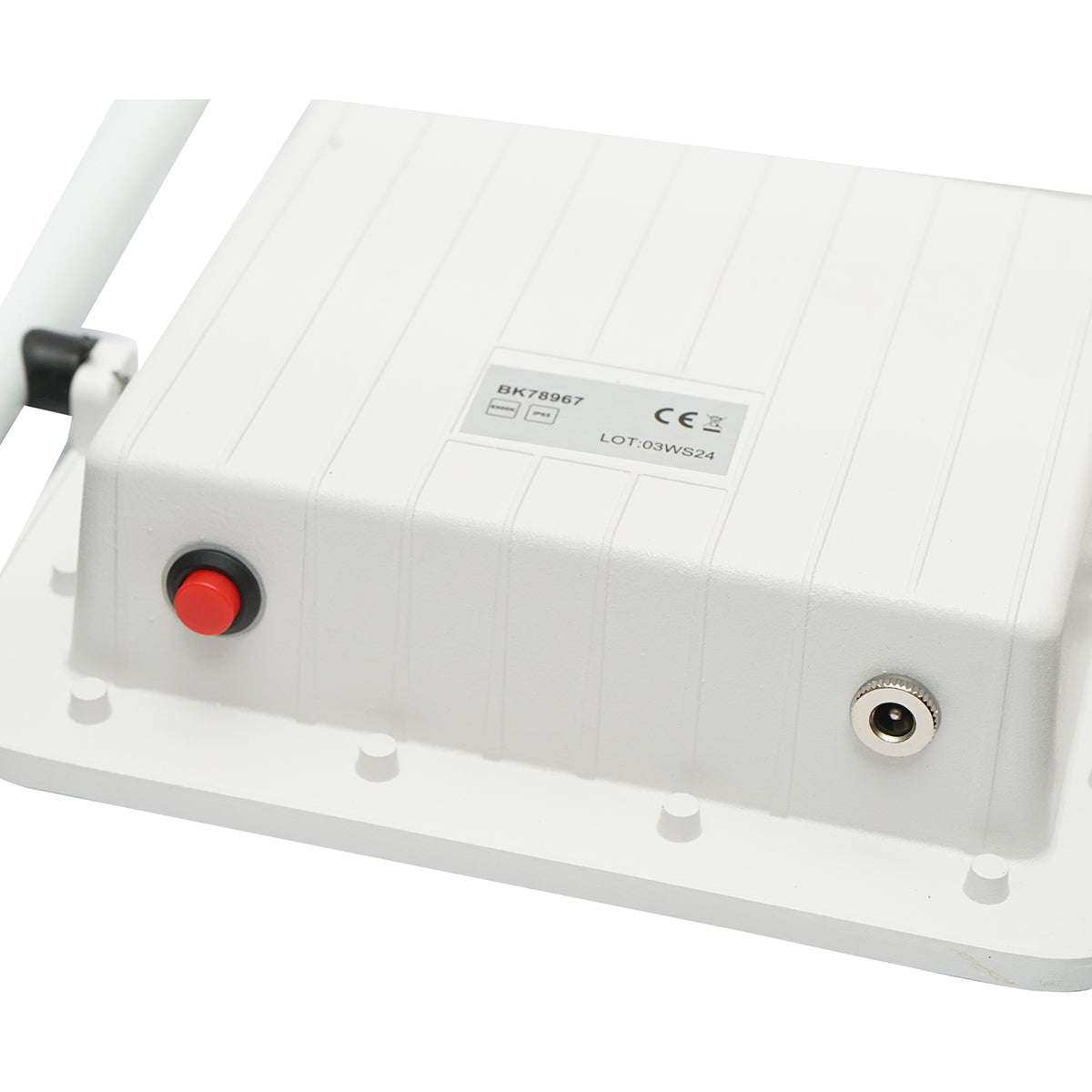 Hordozható LED munkalámpa 60W, 6500K, újratölthető akkumulátorral és IP65 IP65 állványkerettel