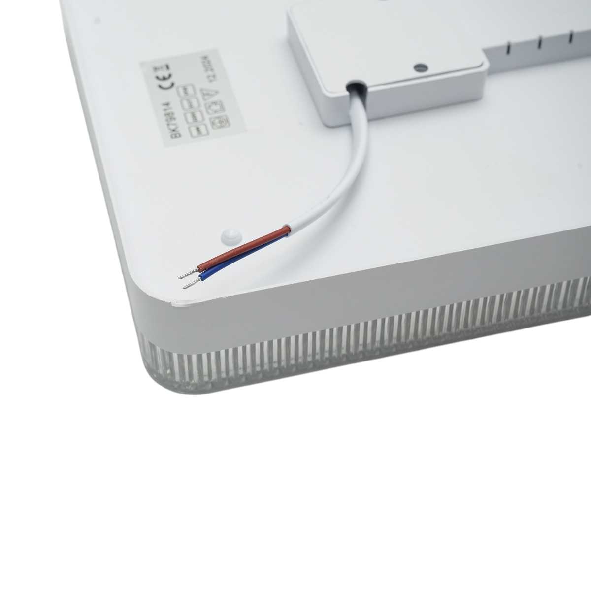 Négyzet alakú LED mennyezeti lámpa 24W, 220V állítható fény 3CCT 3000K/4000K/6500K 180x180x40mm IP20