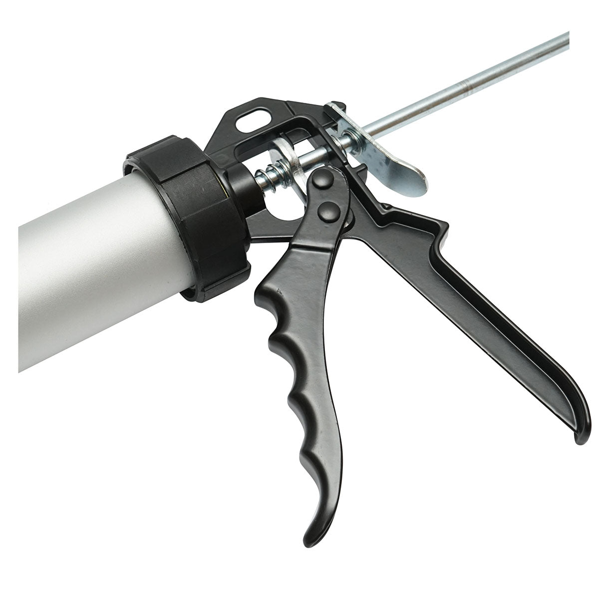 Professzionális alumínium 380mm szilikon pisztoly szalámi szilikonhoz 600ml Crownman