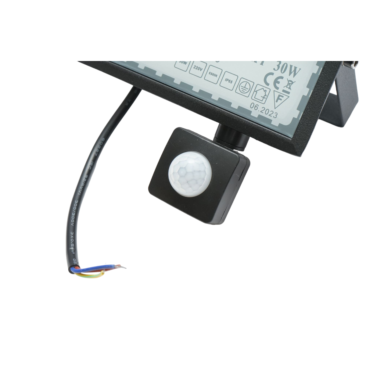 LED reflektor 30W, 220V, 6500K, IP65 mozgásérzékelővel Breckner Germany