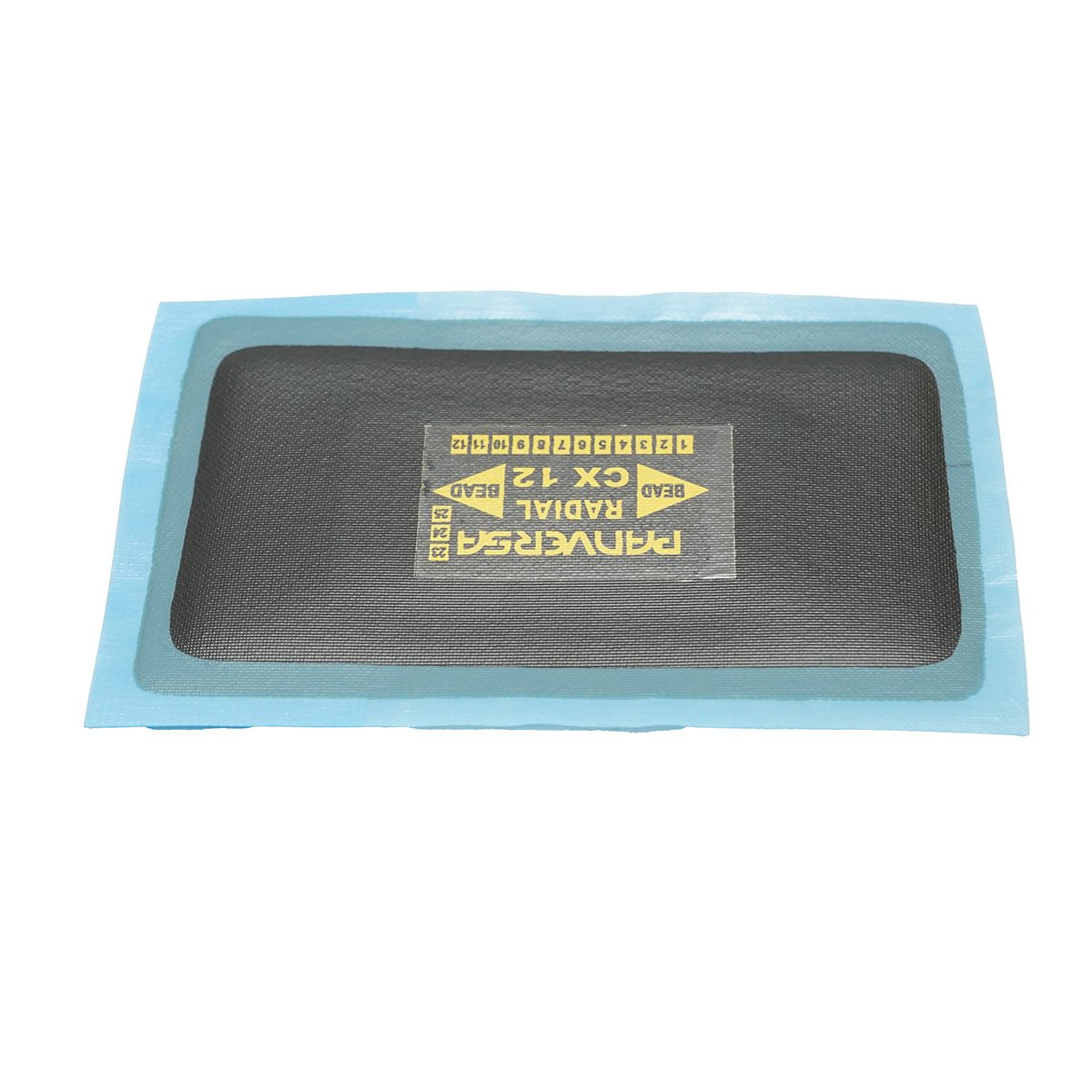 Radiális gumiabroncs vulkanizációs javítófoltok 70x115mm CX-12 Panversa