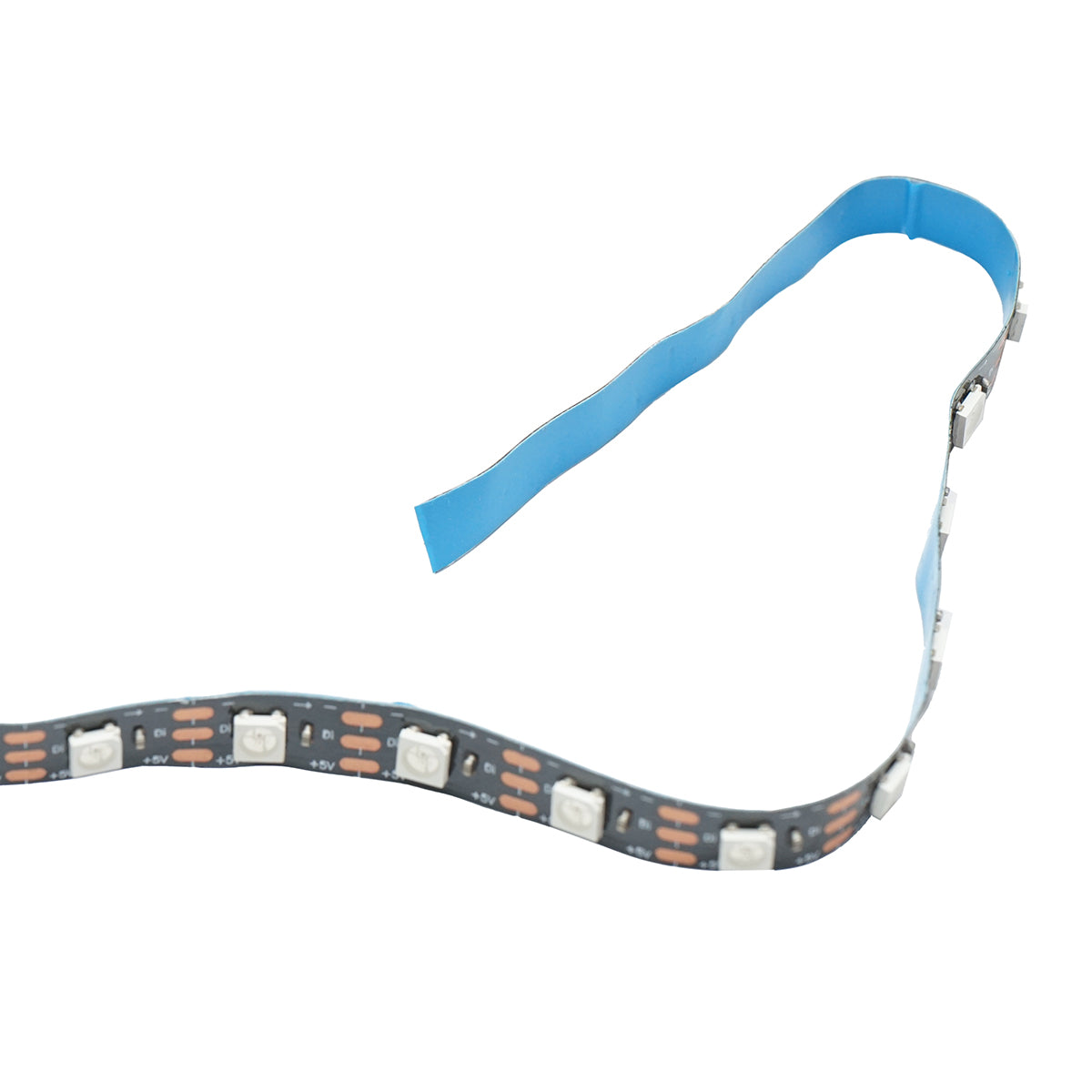 LED szalag tűzijáték modell 11x0.5+1x2m 5V, USB, bluetooth, hangvezérlés, RGB+IC alkalmazás Breckner Germany