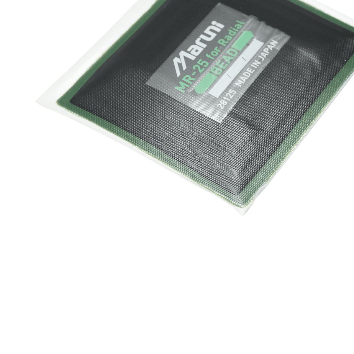Radiális gumiabroncs vulkanizációs javítófoltok 119x133mm MR-25 Barna, gyártva Japánban