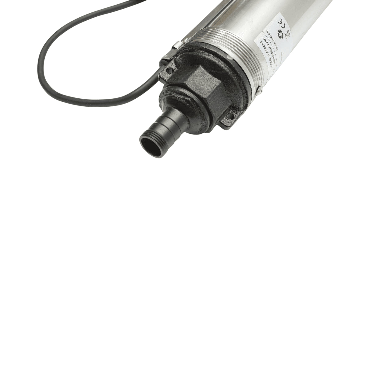 Búvárszivattyú D100mm, 1100W, 220V, áramlási sebesség 5 m3/h, H50m, fordulatszám 2860 rpm Breckner Germany