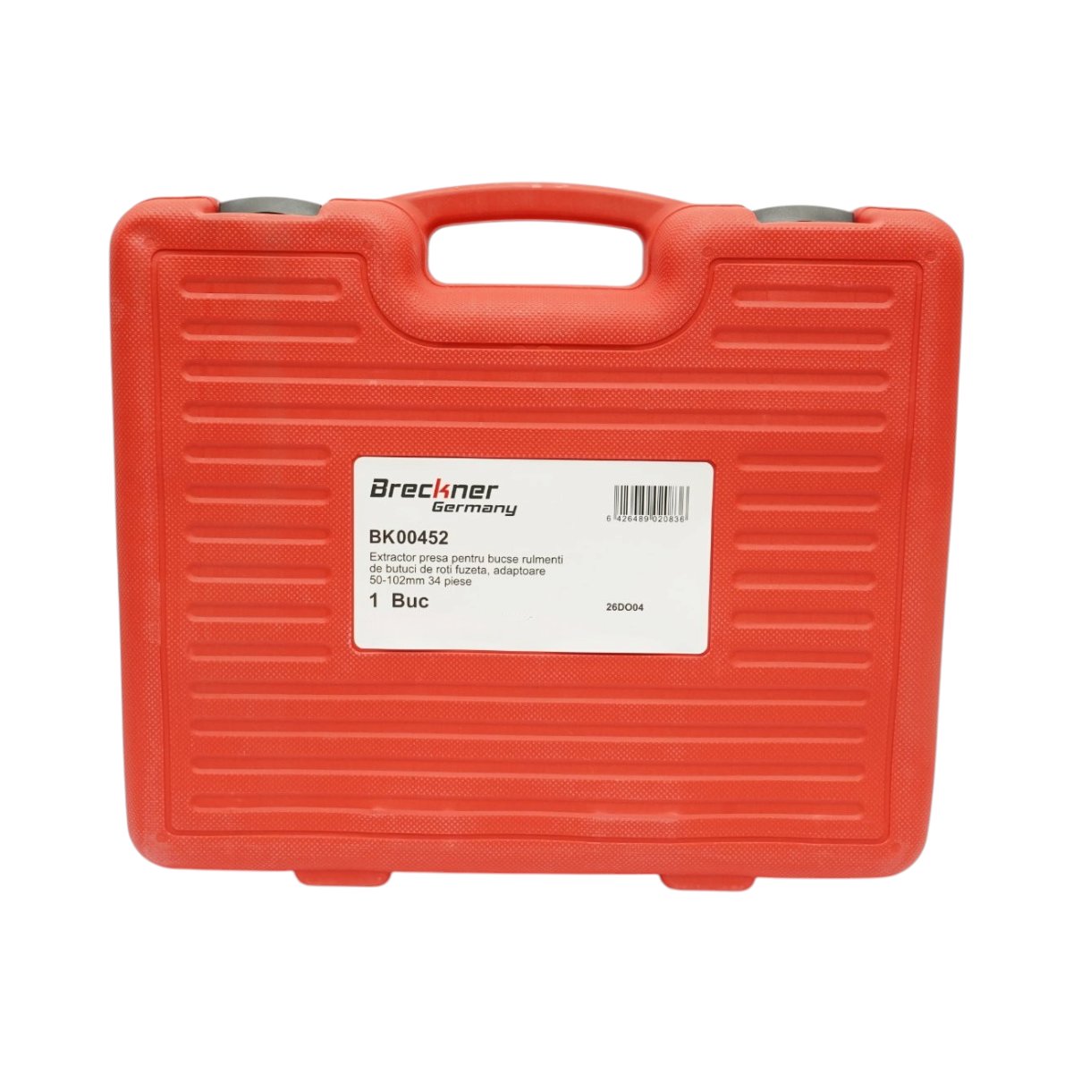 Breckner Germany csapágy- és kerékagyprés készlet 50–102 mm, 34 részes