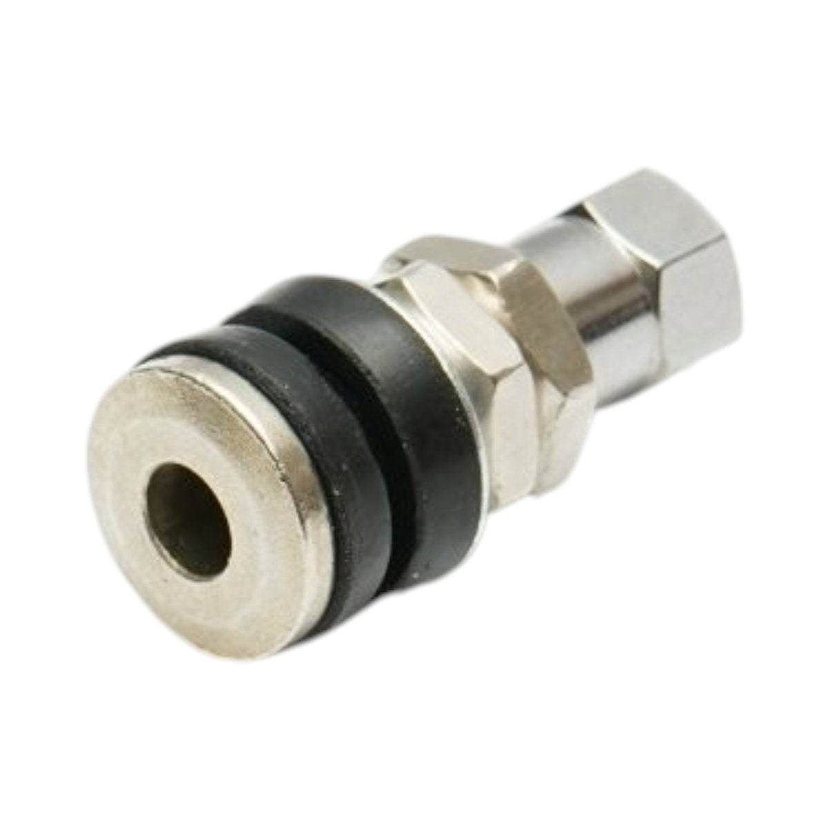 Tubeless kerékcsap fém króm 32.5mm VAMD161 32.5mm motorkerékpárokhoz, robogókhoz és elektromos rollerekhez