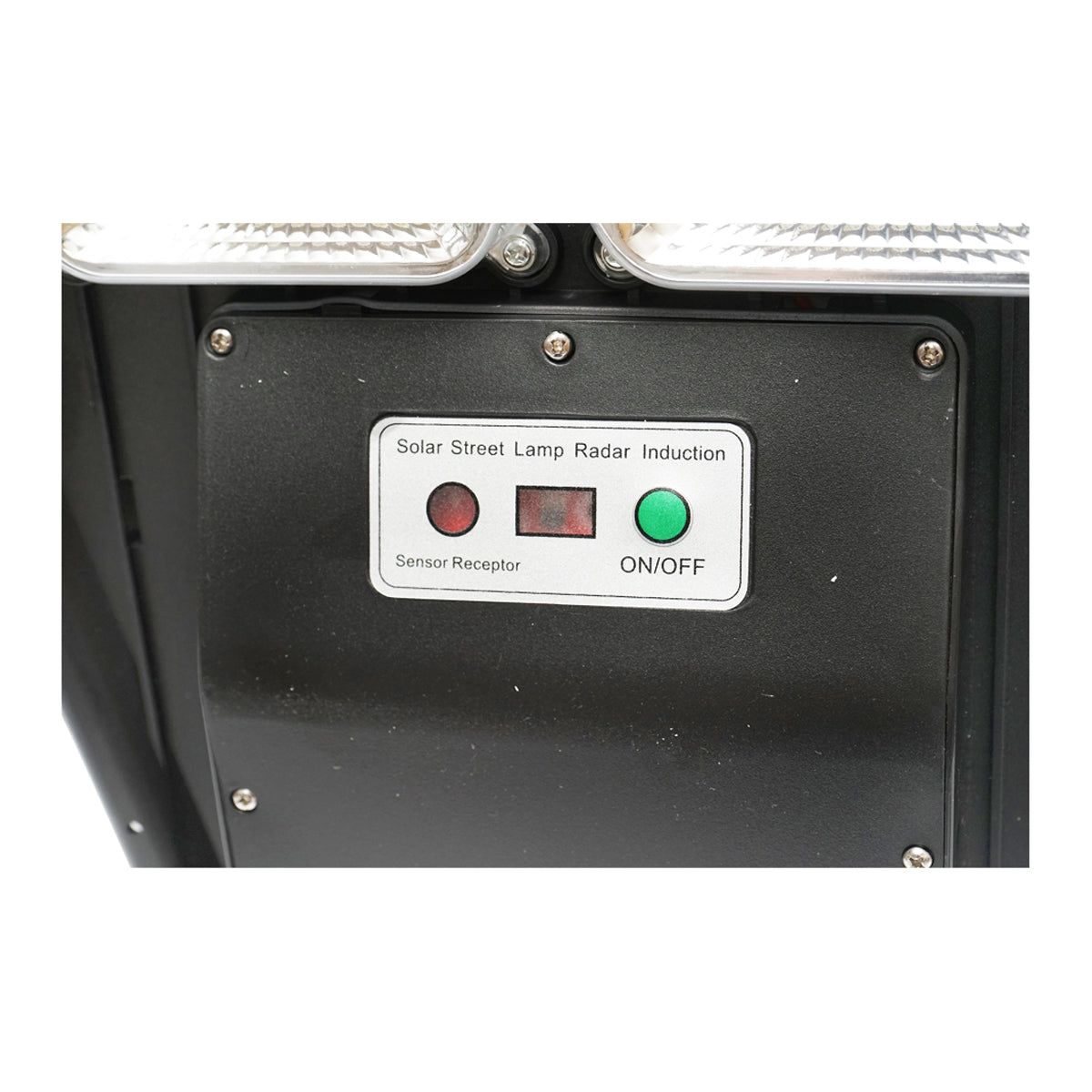 Napelemes LED lámpa 300W 15W-os napelemmel, LiFePO4 akkumulátor 3.2V/18Ah, 6000-8000K, mozgásérzékelő, távirányító IP65 Breckner Germany