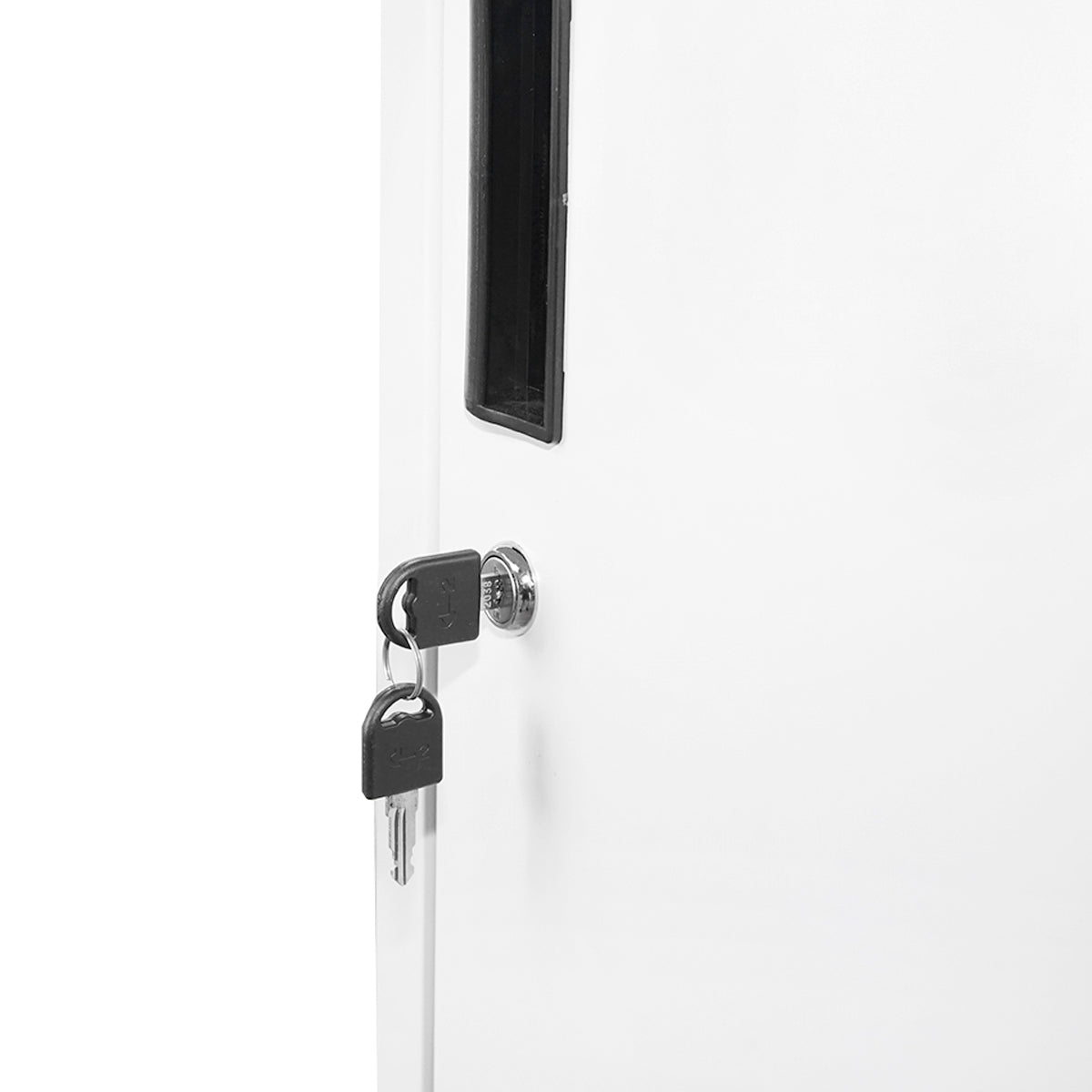 Fém gardróbszekrény, értékmegőrző szekrény, 1800x900x450mm 3x3, 9 ajtóval, szürke Breckner Germany