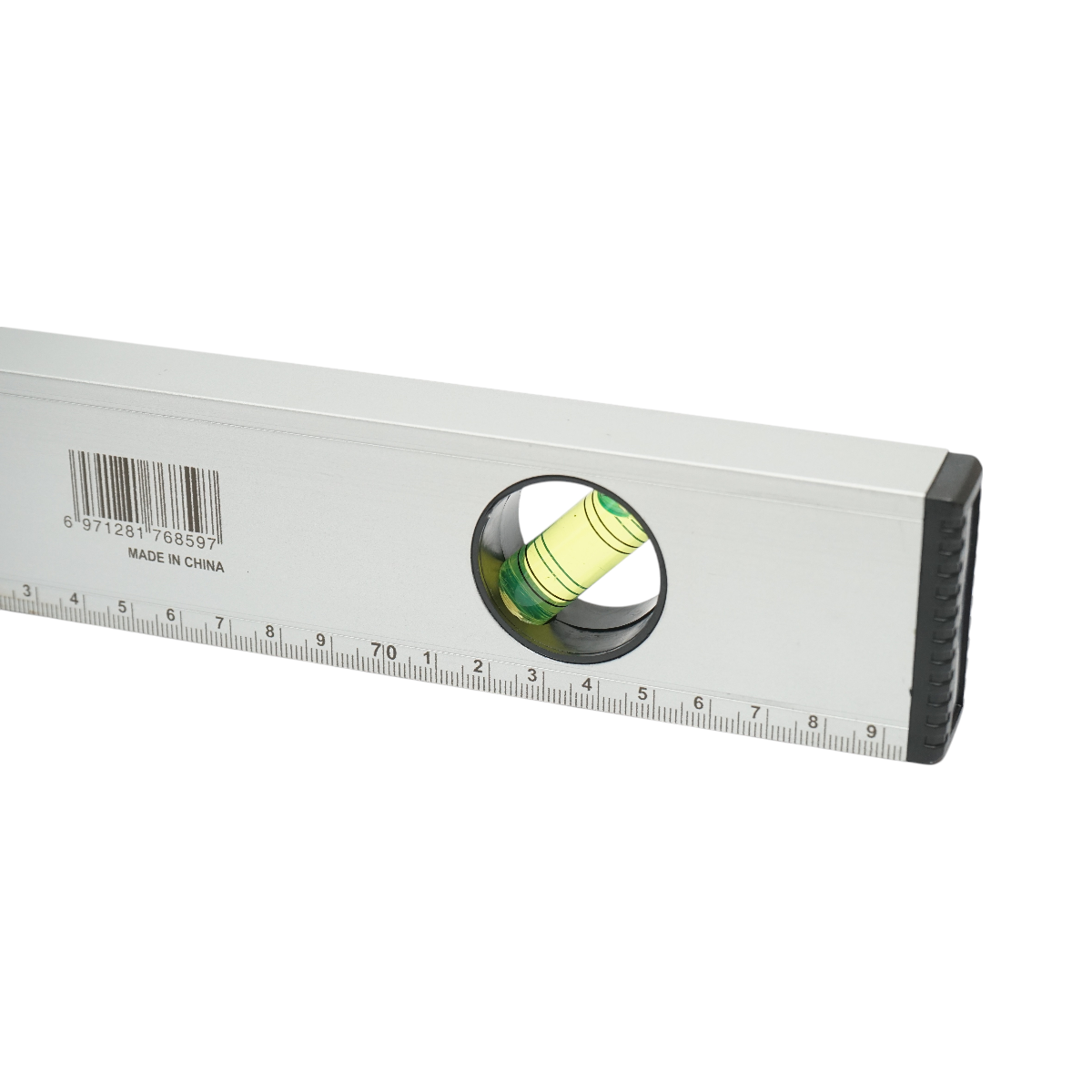 Mágneses alumínium vízmérték 800mm, 3 vízmérték, 0-80cm-es vonalzó Crownman