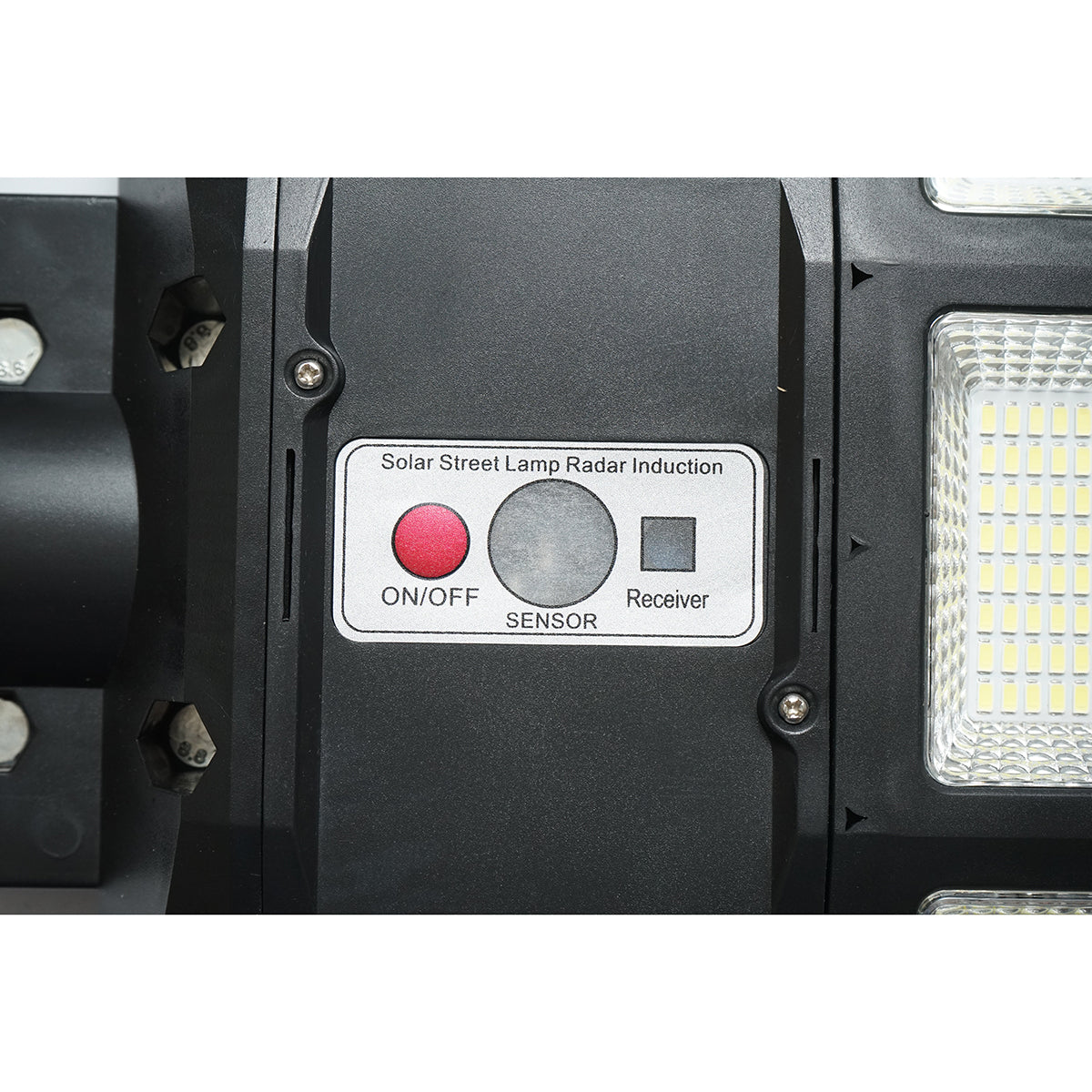 Napelemes LED utcai lámpa 1200W, 6500K, IP65, napelemes mozgásérzékelővel, távirányítóval Breckner Germany