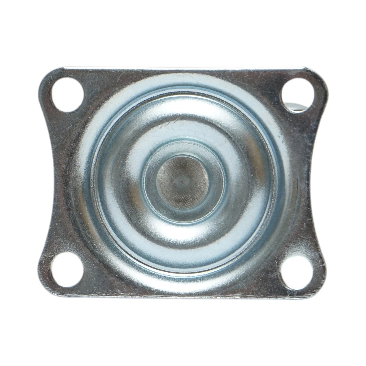 Forgó kerék 50x22mm fék nélkül, fehér polipropilén, acél lemez 58x47mm 30kg