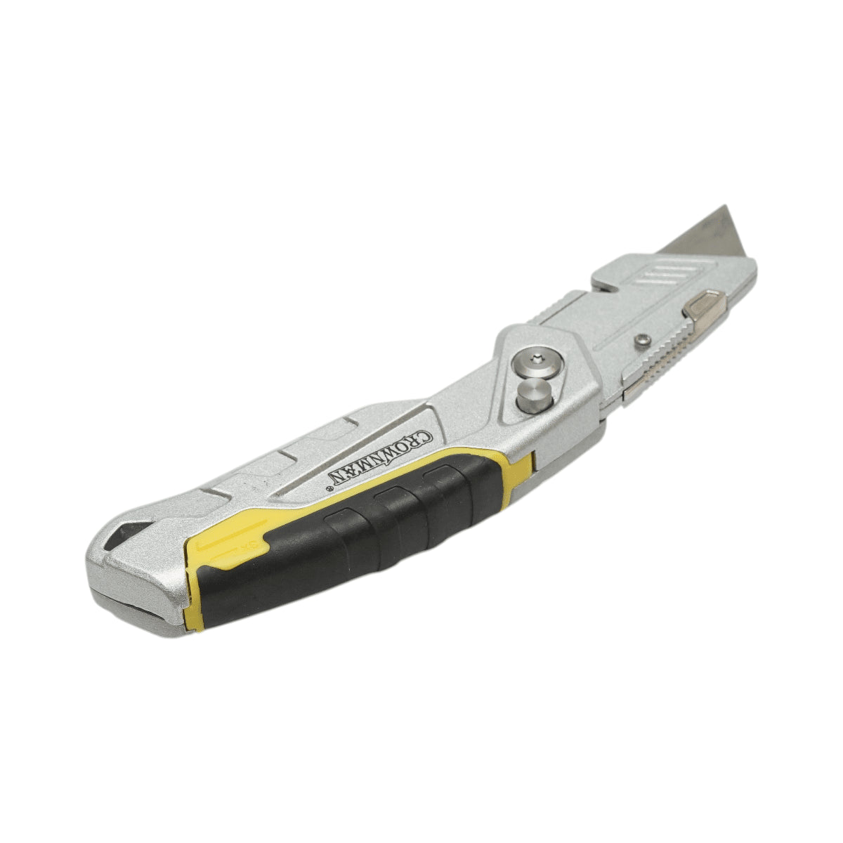 Professzionális összecsukható kés 19 mm-es SK5 acél pengével, alumínium testtel Heavy Duty Crownman