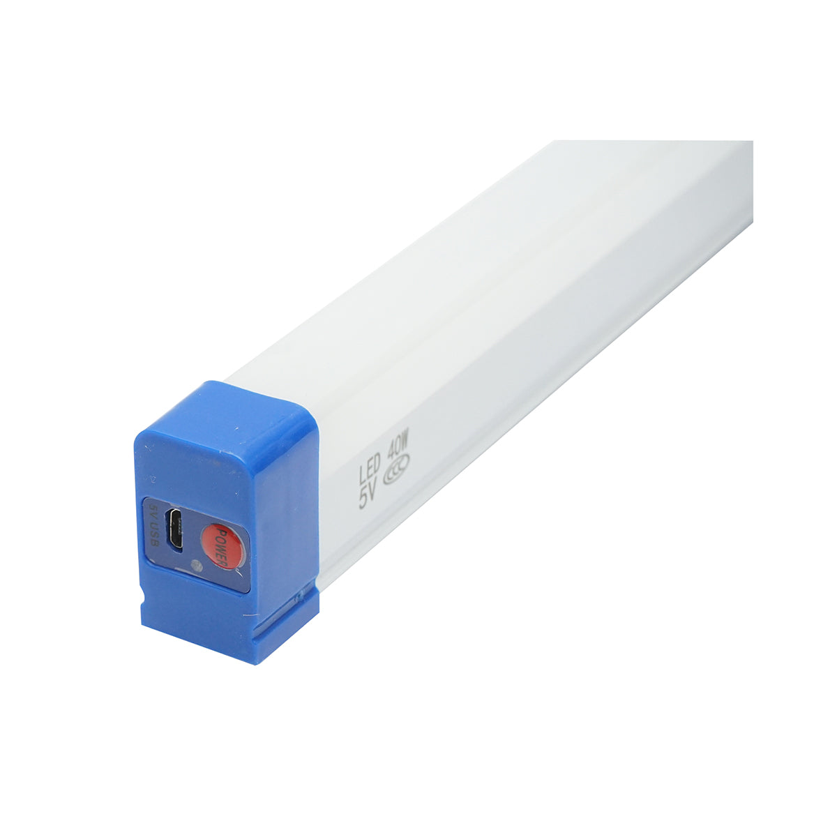 40W, 6500K LED lámpa mágneses markolattal és 2400mAh újratölthető akkumulátorral 320x23x38mm IP20 Breckner Germany