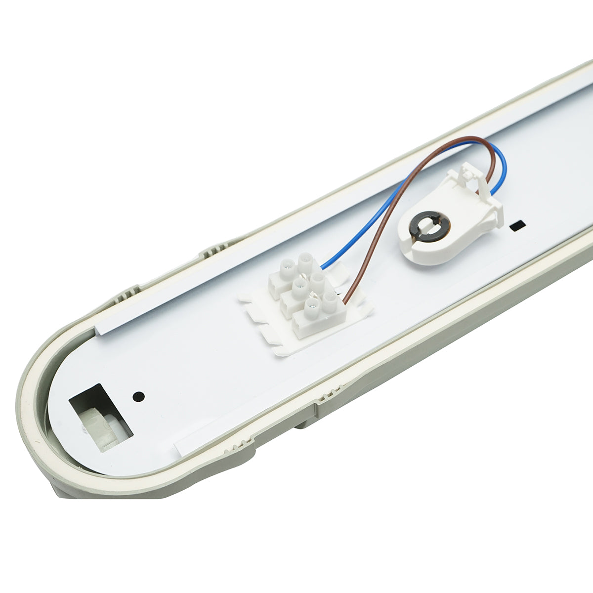 LED fénycsöves lámpatest 1x58W, 220V, 1560x80x90mm IP65 Breckner Germany