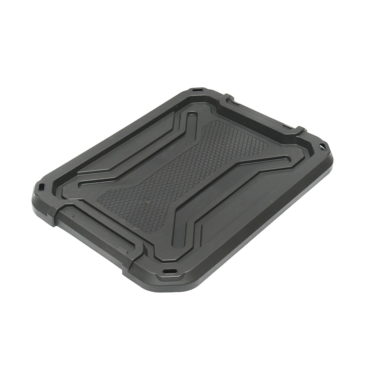 Nagy teherbírású tároló doboz fedéllel 18L 385x295x260mm