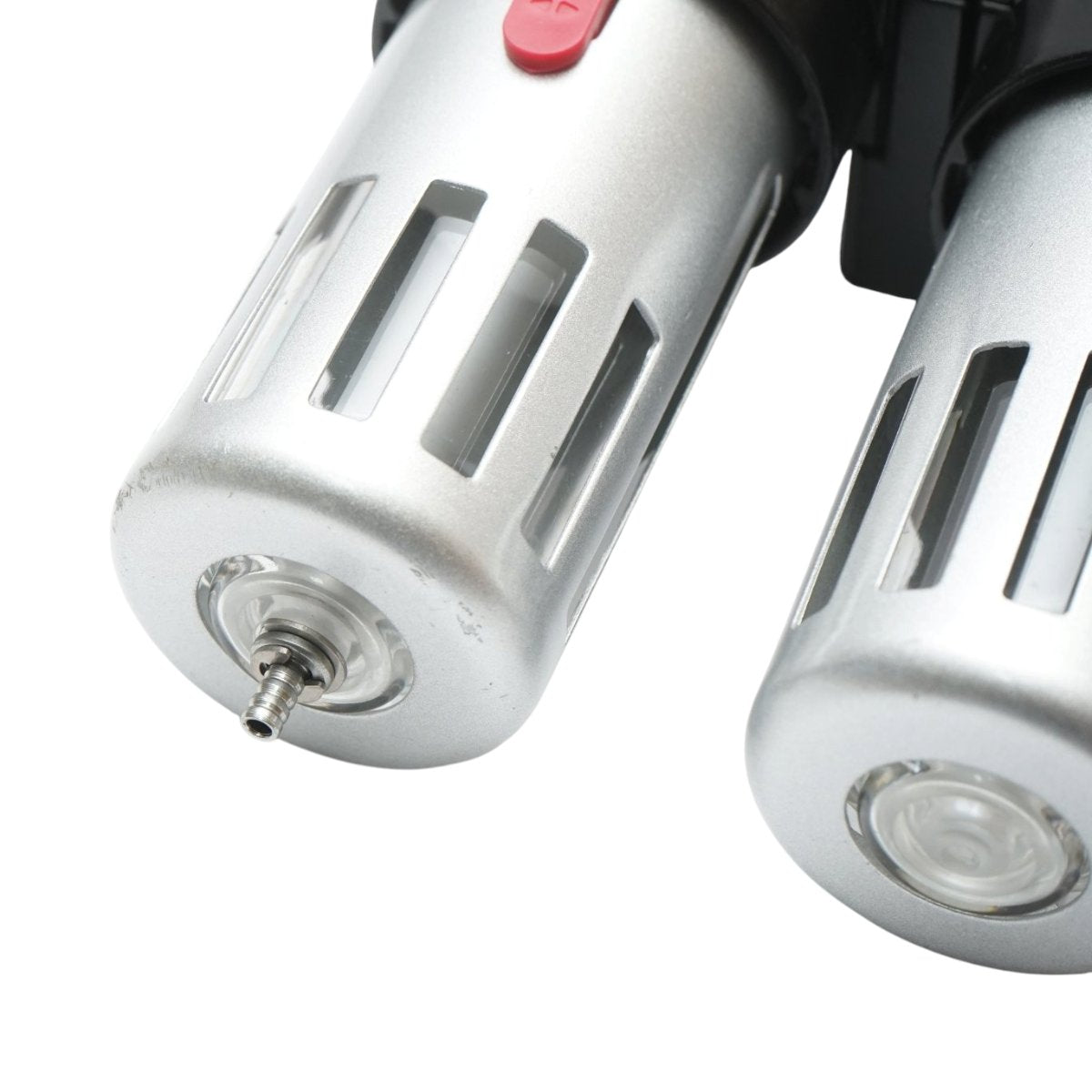 Levegőszűrő és olajozó maximális nyomásszabályozóval 1 MPa, 1/2 inch csatlakozás