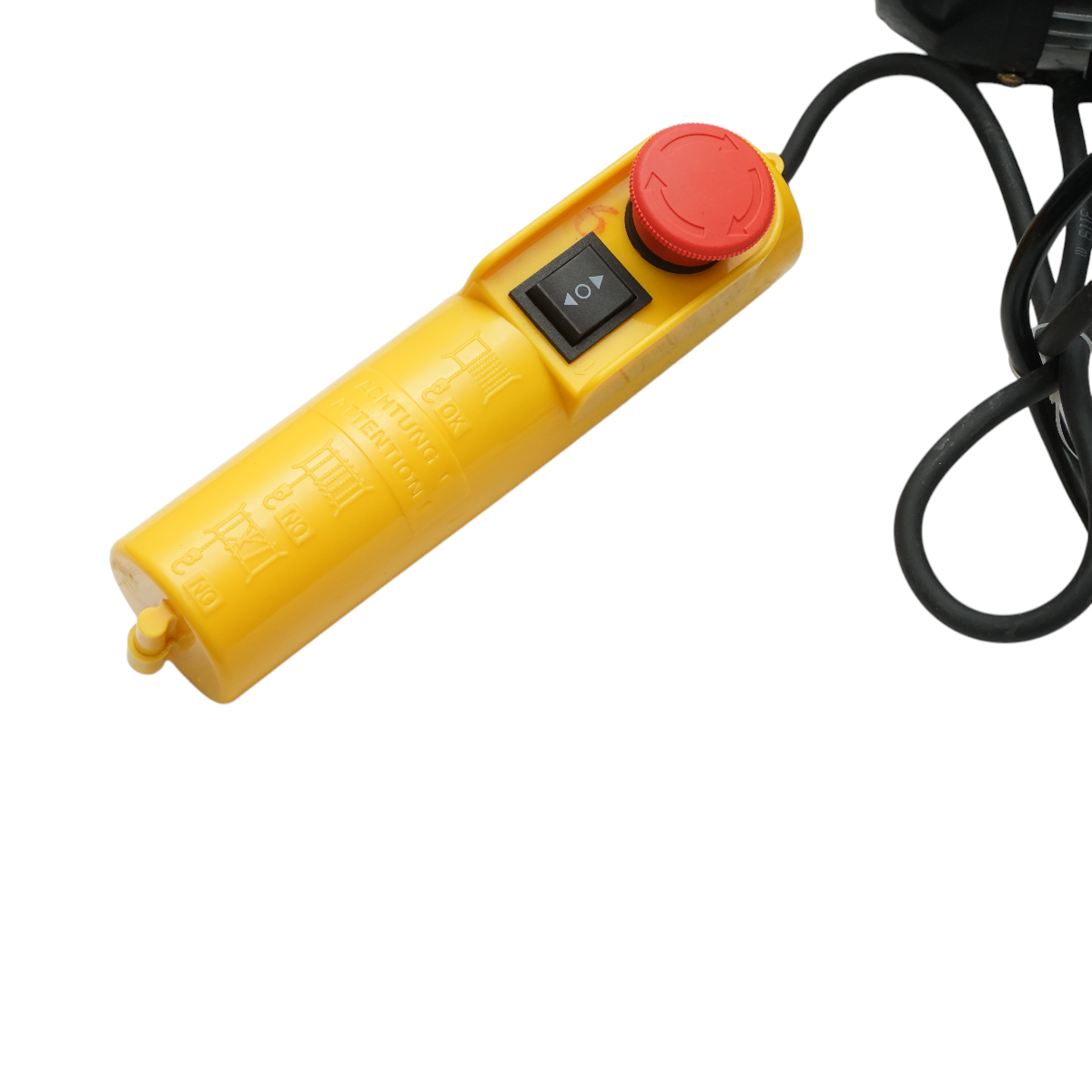 Elektromos emelő 220V/50Hz 1150W, max teher 300/600Kg, emelési sebesség 5-10m/min, emelési magasság 6-12m IP40
