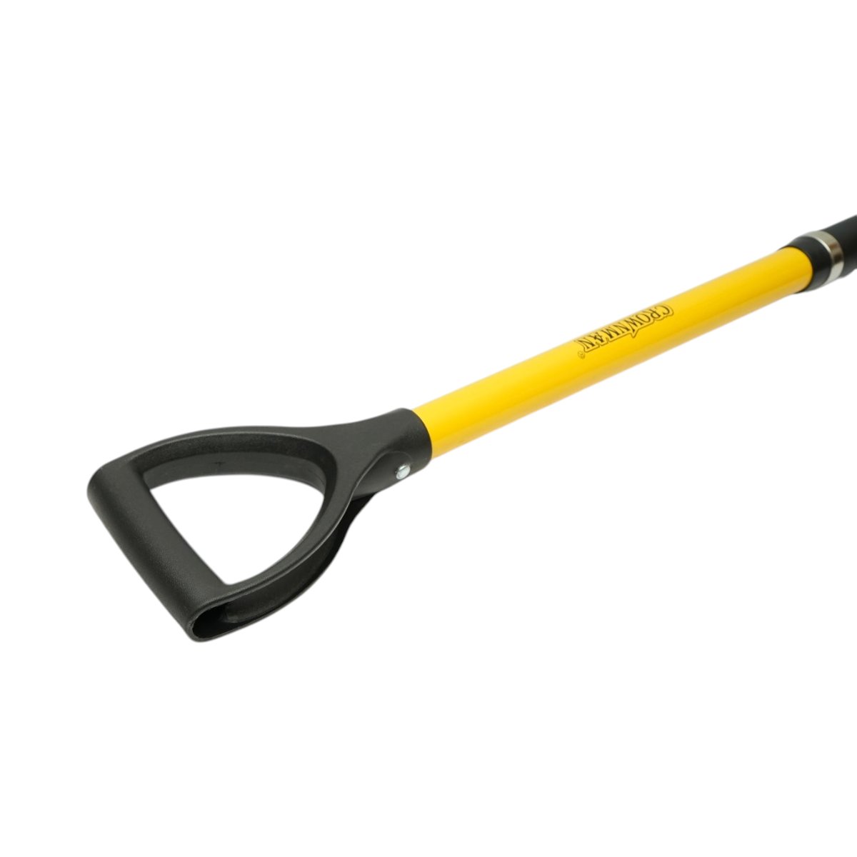 Crownman egyenes acél lapát 235x275x1020mm, üvegszál nyél D fogantyúval