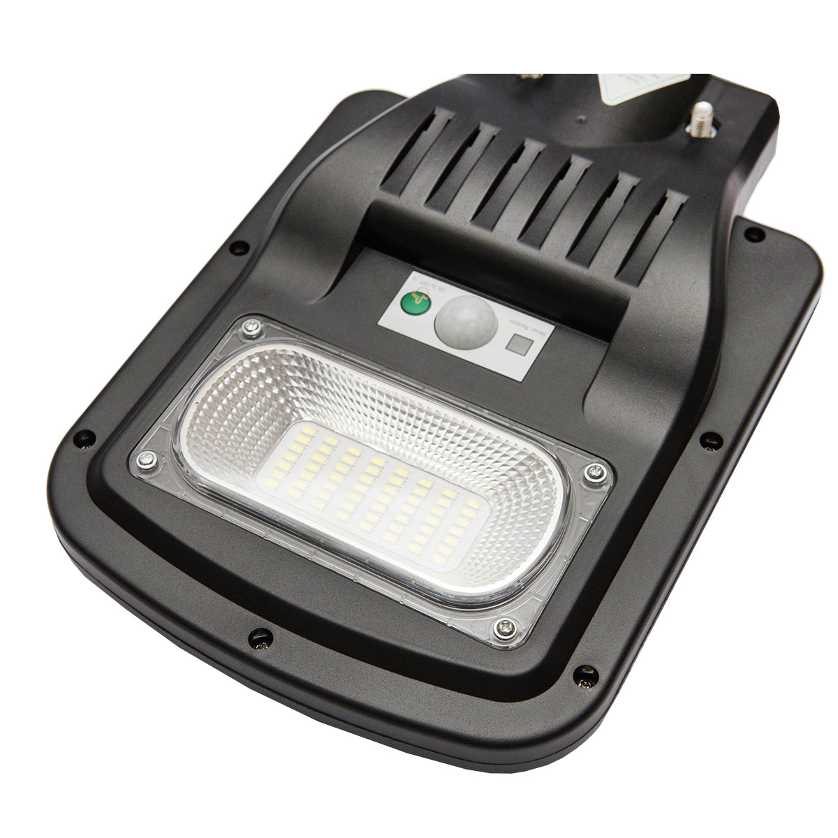 Napelemes LED utcai lámpa 50W, 6500K, IP65, napelemmel és oszlopra szerelhető Breckner Germany