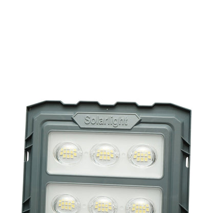 Napelemes LED közvilágítási lámpa 300W 20W-os napelem panellel, 15000mAh akkumulátor, mozgásérzékelő, távirányító, oszlopra szerelhető IP65 Breckner Germany
