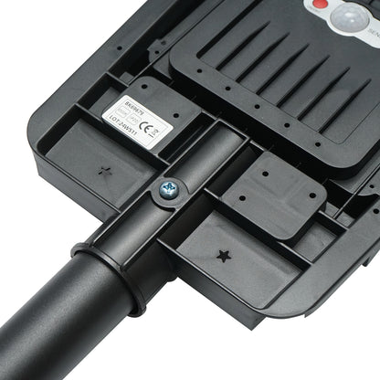 Napelemes LED utcai lámpa 200W napelemmel és mozgásérzékelővel Breckner Germany