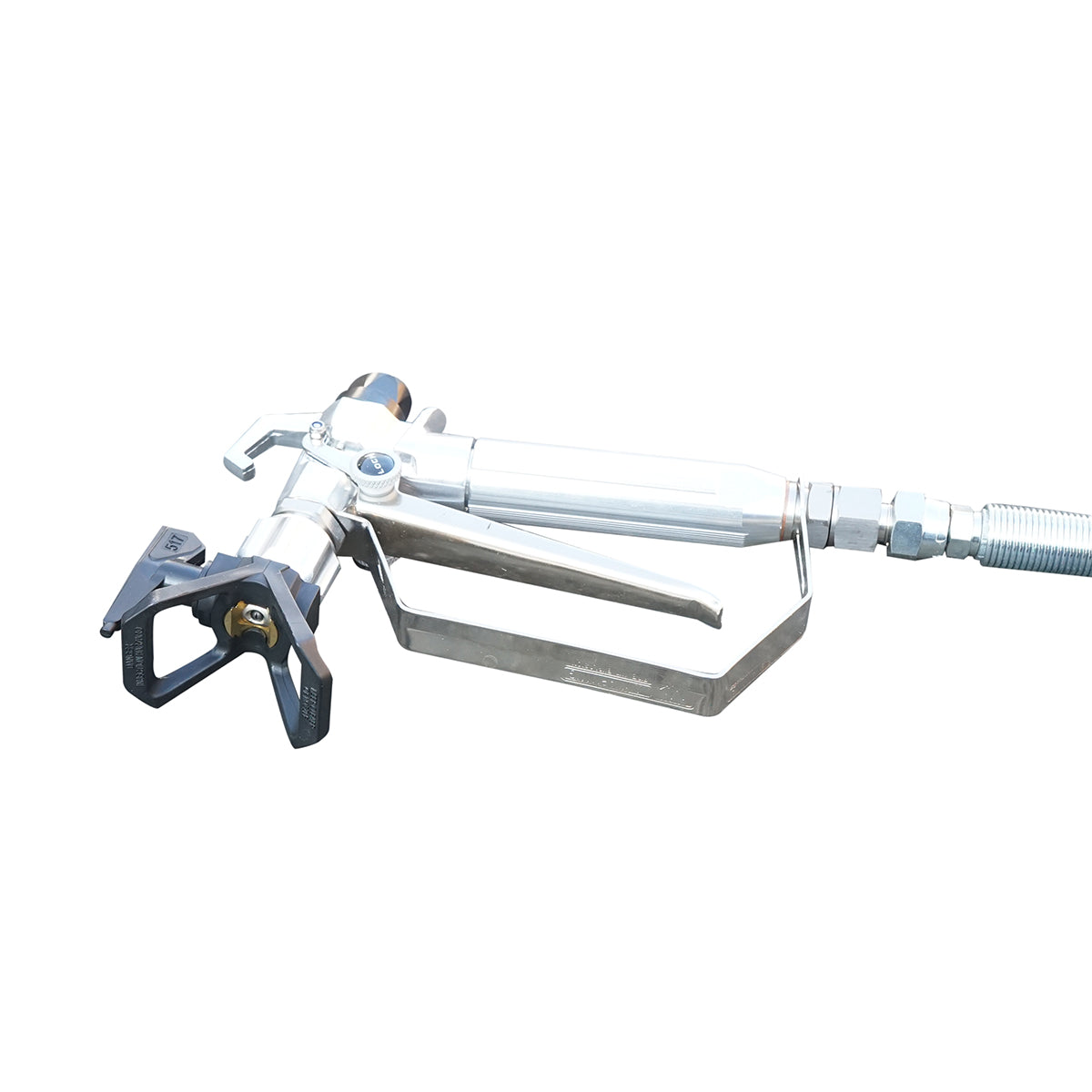 Professzionális airless festékszóró szivattyú dugattyúval és kefe nélküli motorral 1,3 kW, 220 V, áramlási sebesség 2,4 L/min, fúvóka 517, maximális nyomás 227 bar M24H