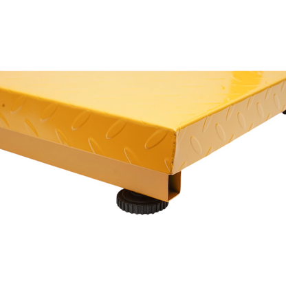 Elektronikus padlómérleg 350kg platform típus 500x400mm összecsukható karral, LCD kijelző