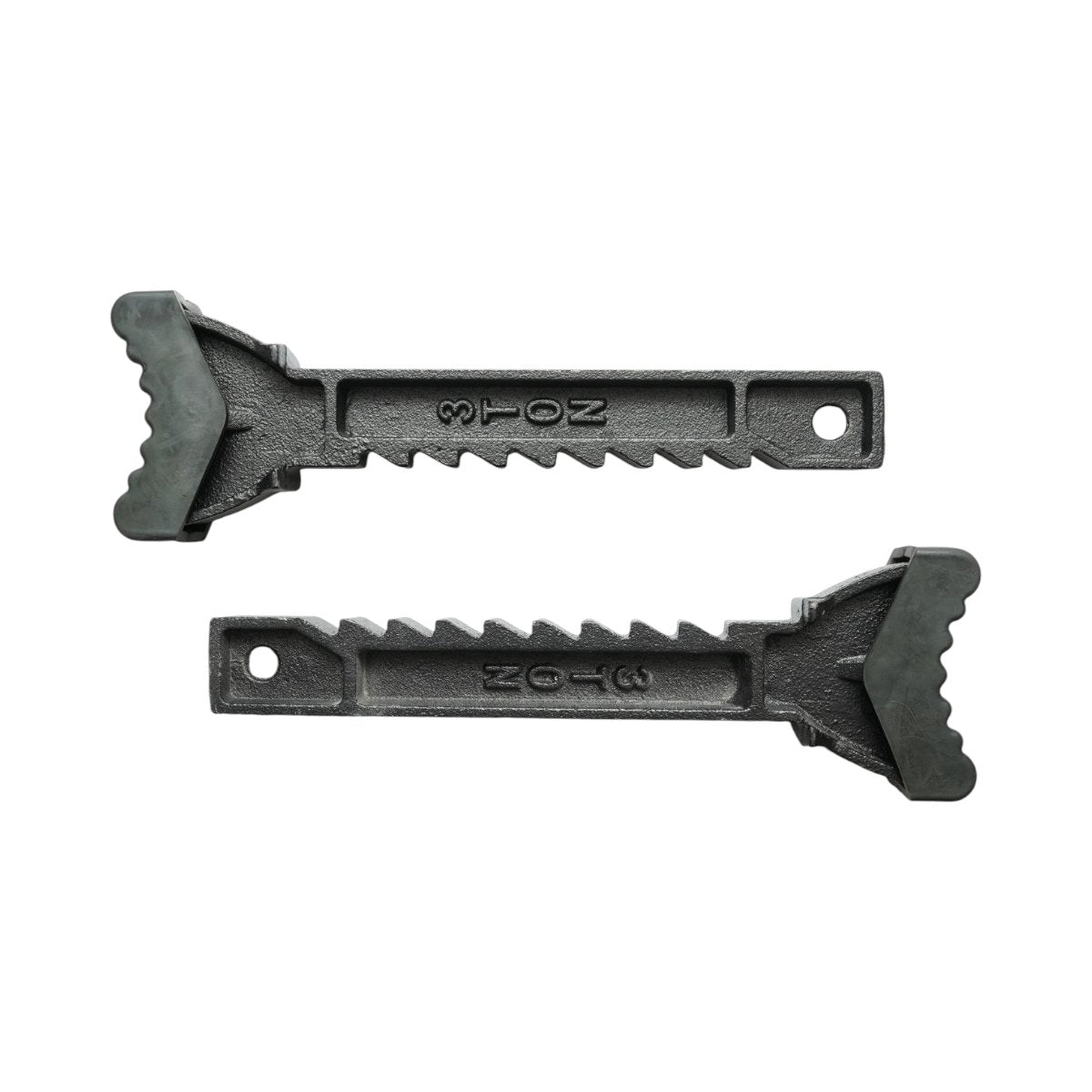 2 darabos autó tartó görgő készlet 3T, állítható 290-430mm, gumibetéttel, záróbiztosítással Breckner Germany